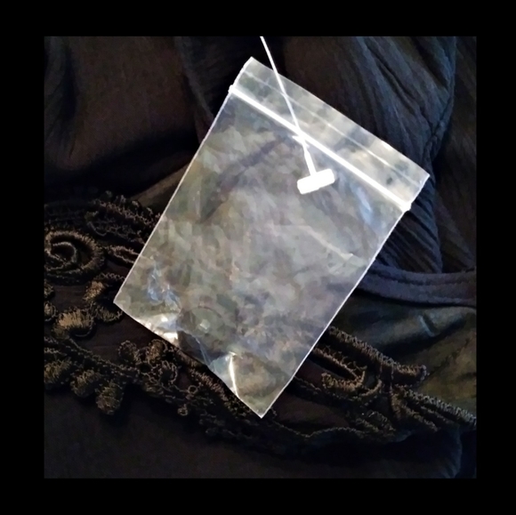 Styleworks Boho Black Gauze Maxidress Size 8 NWOTS - Picture 5 of 5